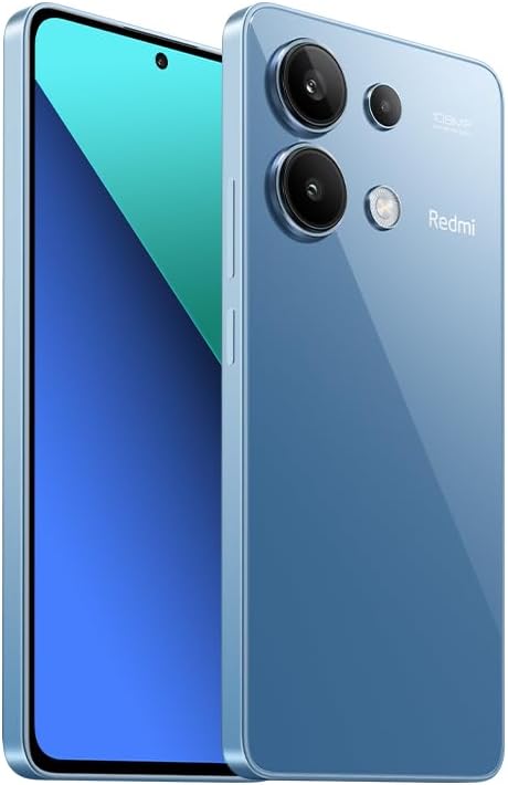 Smartphone Xiaomi Redmi Note 13 8+256G Powerful Snapdragon® performance 120Hz FHD+ AMOLED display 33W fast charging with 5000mAh battery (Blue)