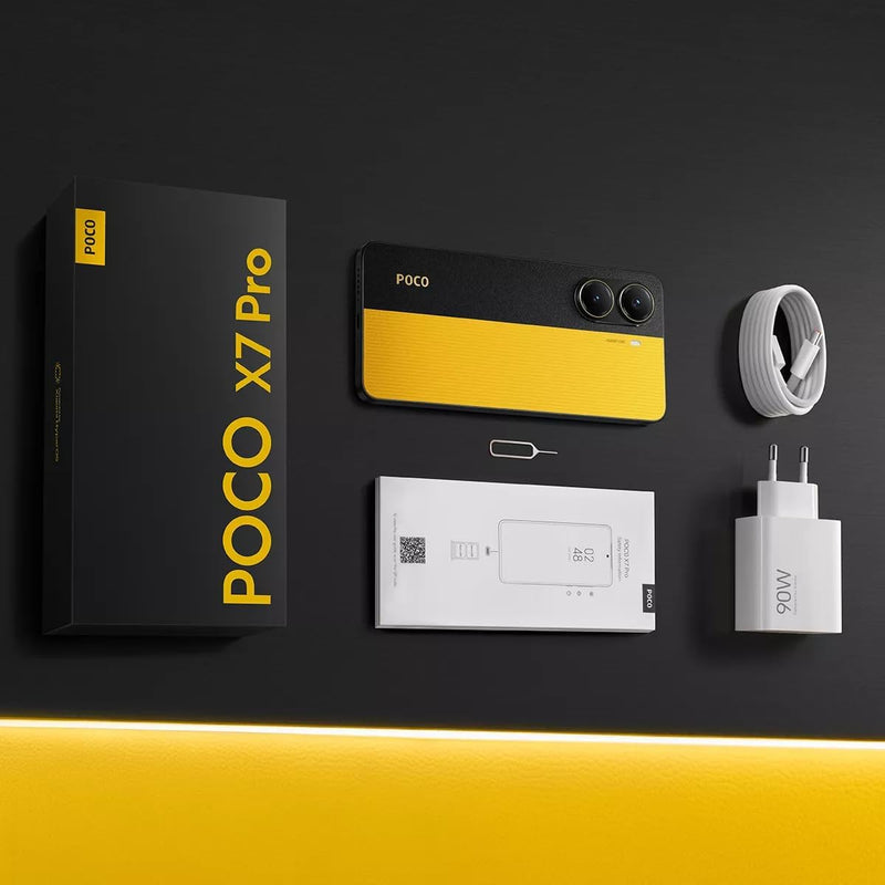 Smartphone Xiaomi Poco X7 Pro 5G NFC Black (Preto) 8GB RAM 256GB ROM [2412DPC0AG]