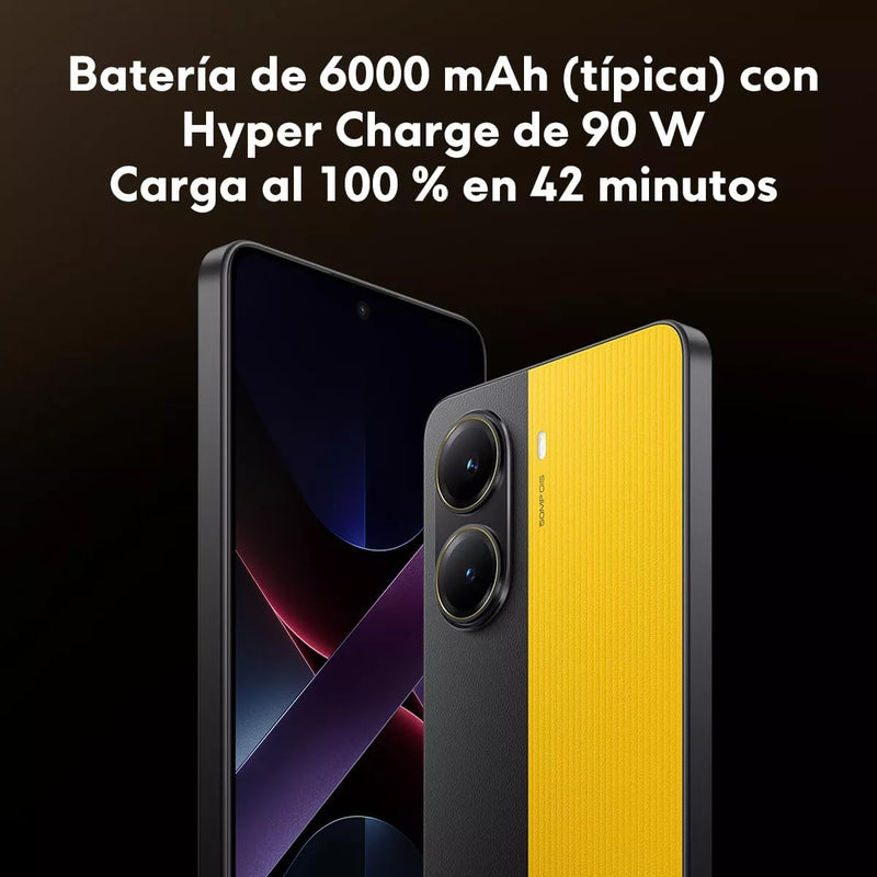 Smartphone Xiaomi Poco X7 Pro 5G NFC Black (Preto) 8GB RAM 256GB ROM [2412DPC0AG]