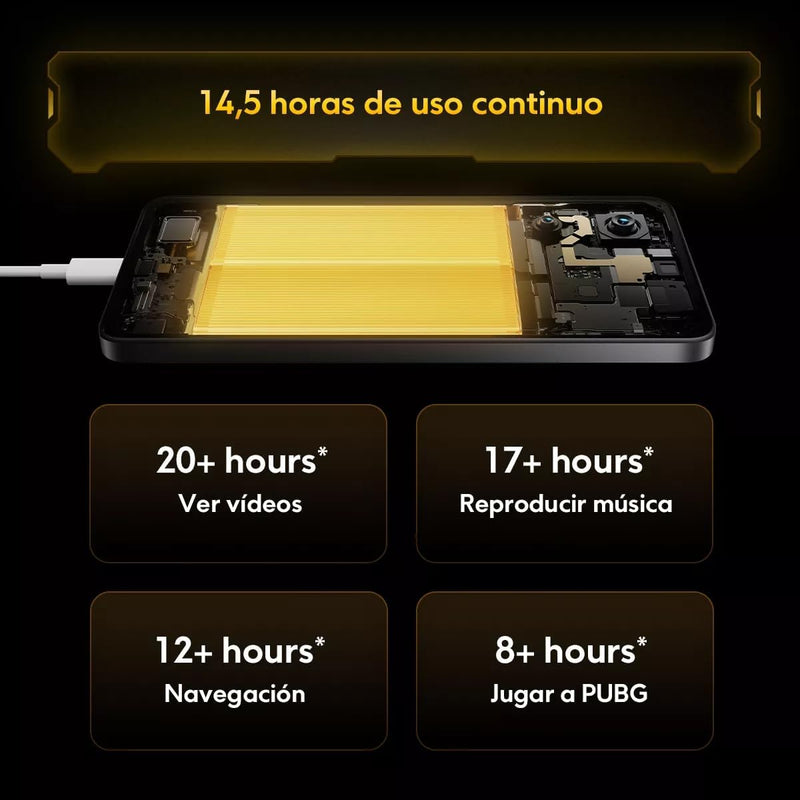 Smartphone Xiaomi Poco X7 Pro 5G NFC Black (Preto) 8GB RAM 256GB ROM [2412DPC0AG]
